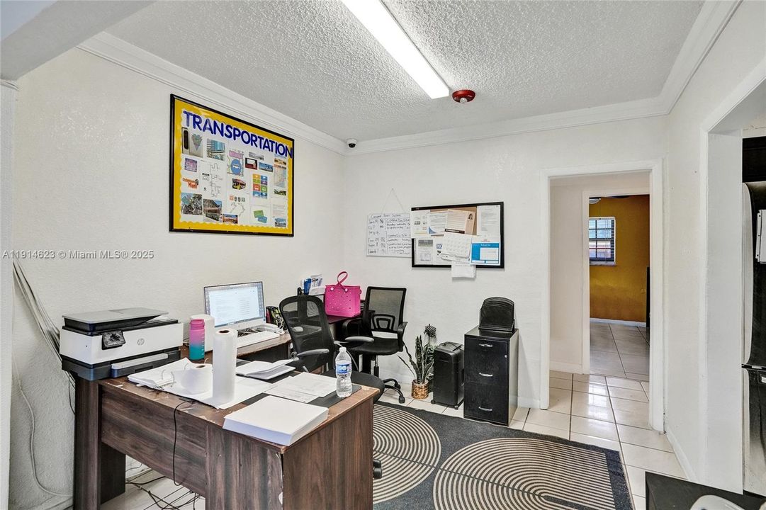 Used as office space