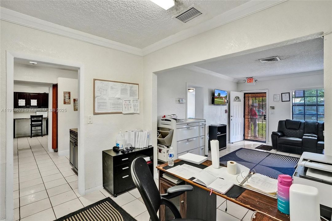 Used as office space