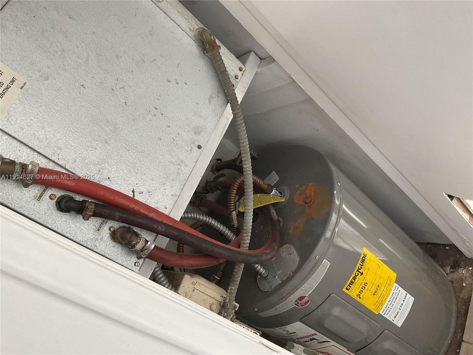 WATER HEATER A/C UNIT