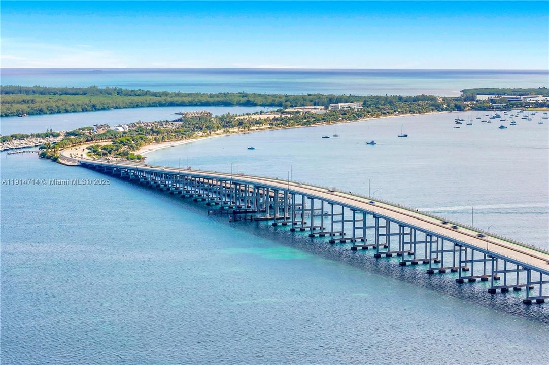 The Key Biscayne Bridge