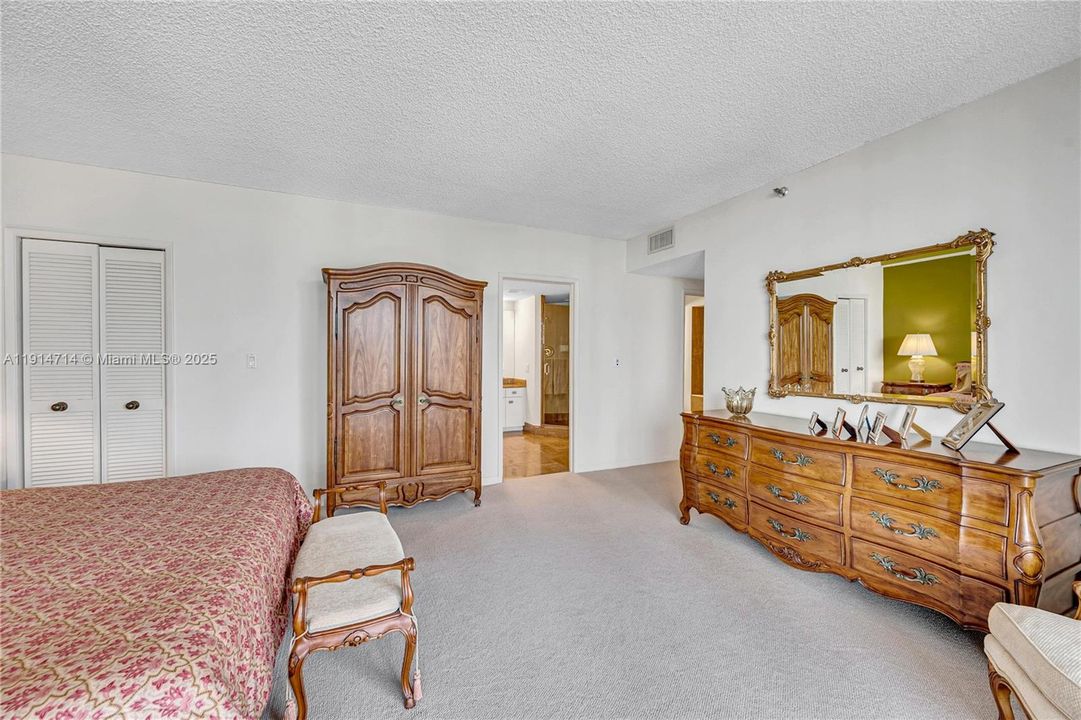 very spacious primary bedroom