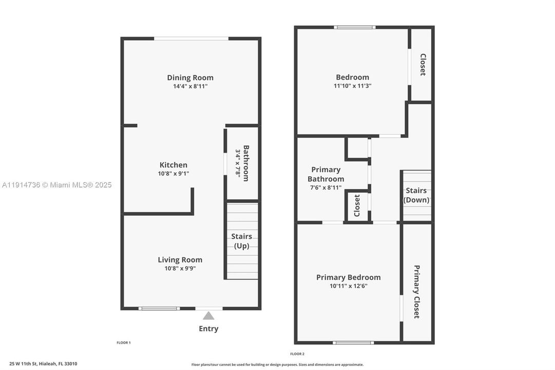 待售: $239,000 (2 贝兹, 1 浴室, 848 平方英尺)