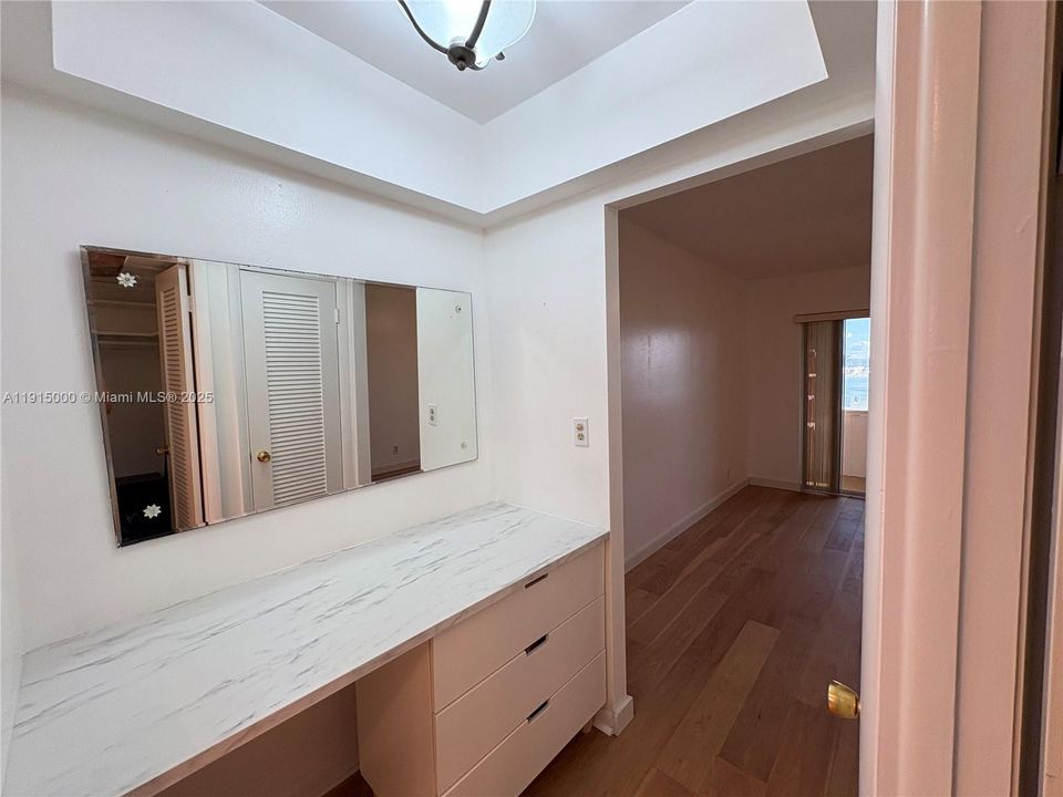 Master bathroom view