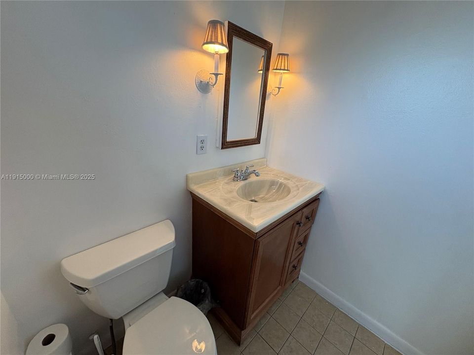 Full first bathroom