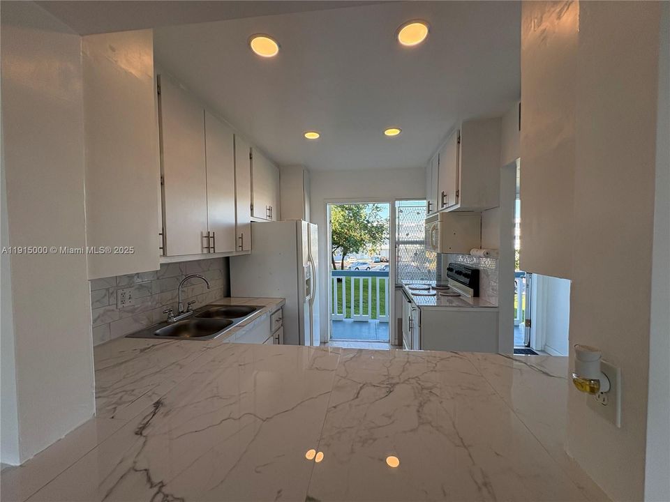 Kitchen with own door