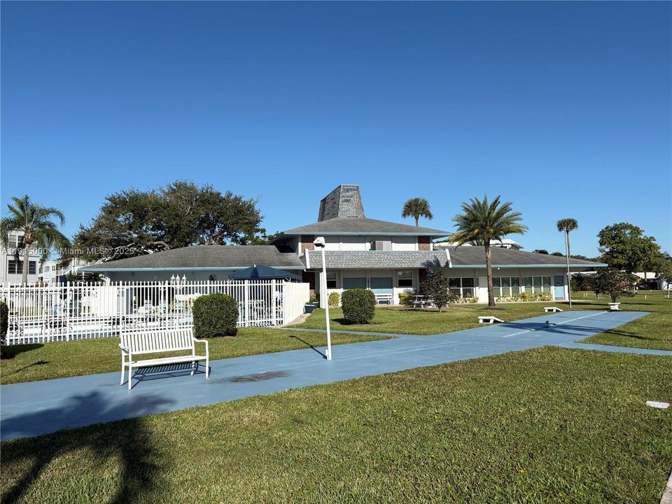 Community pool and club house