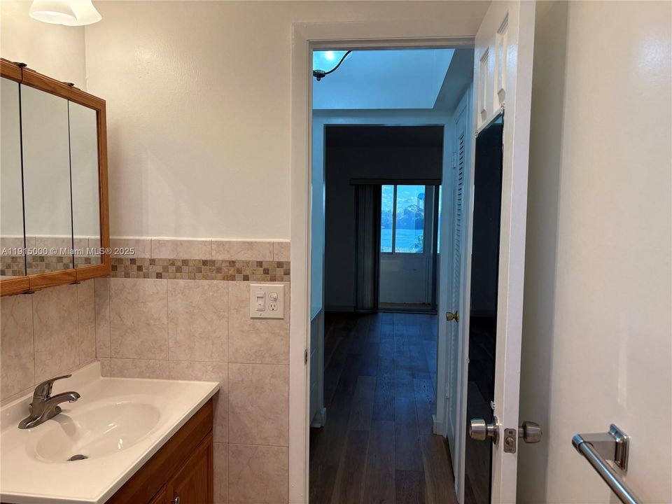 From master bath to master bedroom