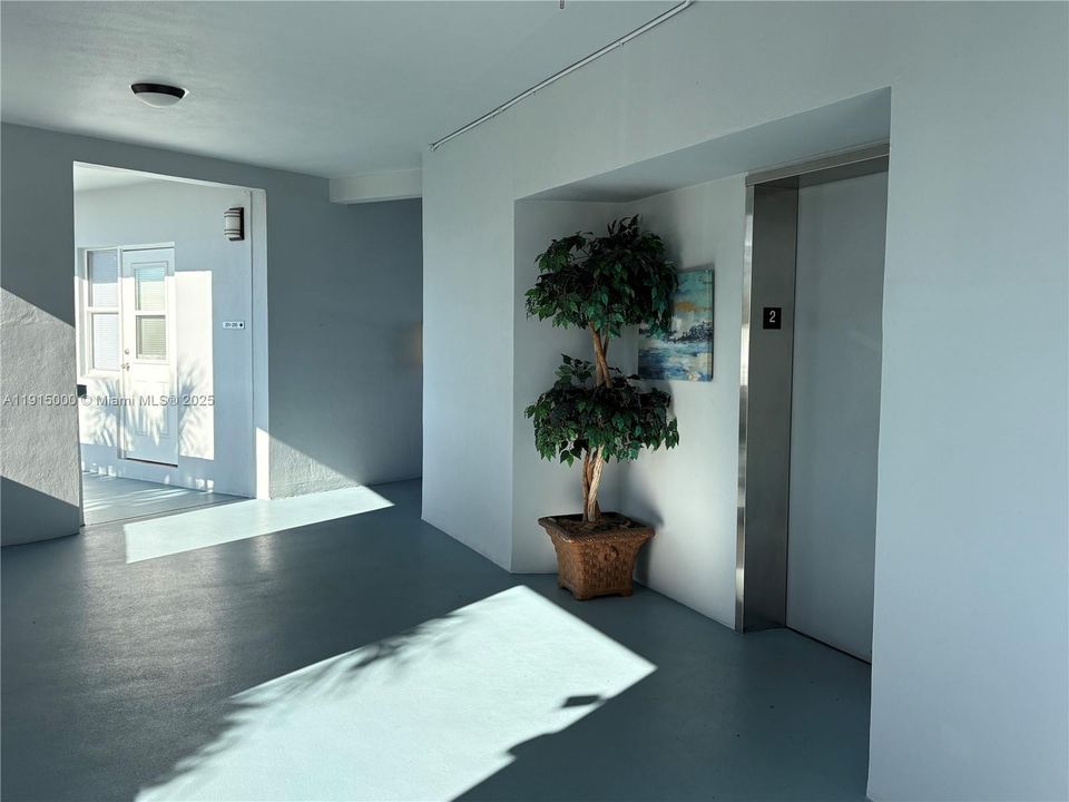 Elevator second floor