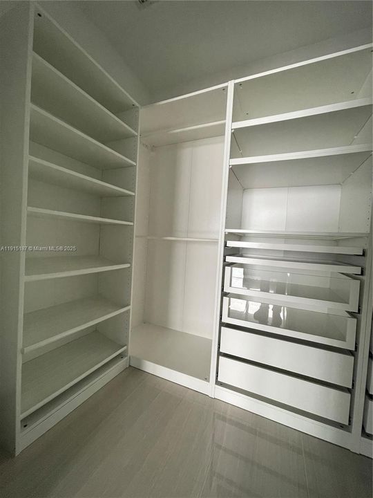 Master Bedroom walk in Closet