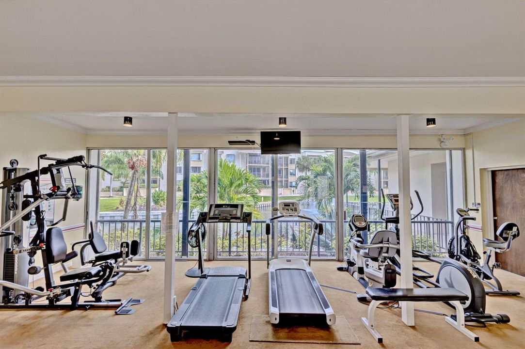 Exercise Area on Water