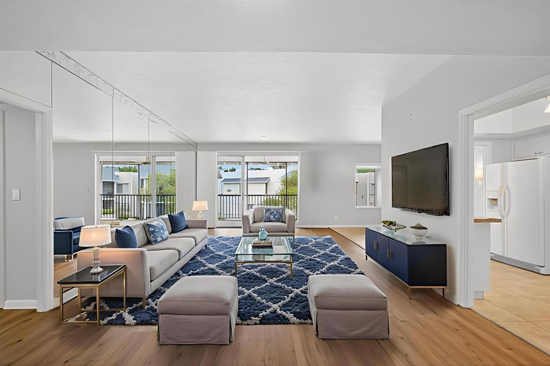 Living Room Staged