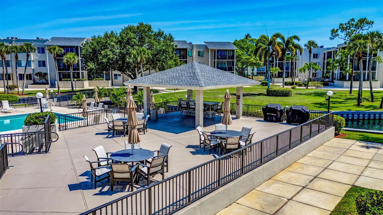 Gazebo by Pool