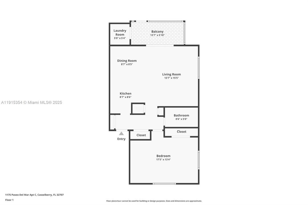 Active With Contract: $150,000 (1 beds, 1 baths, 781 Square Feet)