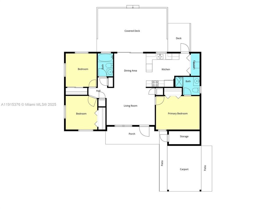 На продажу: $760,000 (3 спален, 2 ванн, 1114 Квадратных фут)