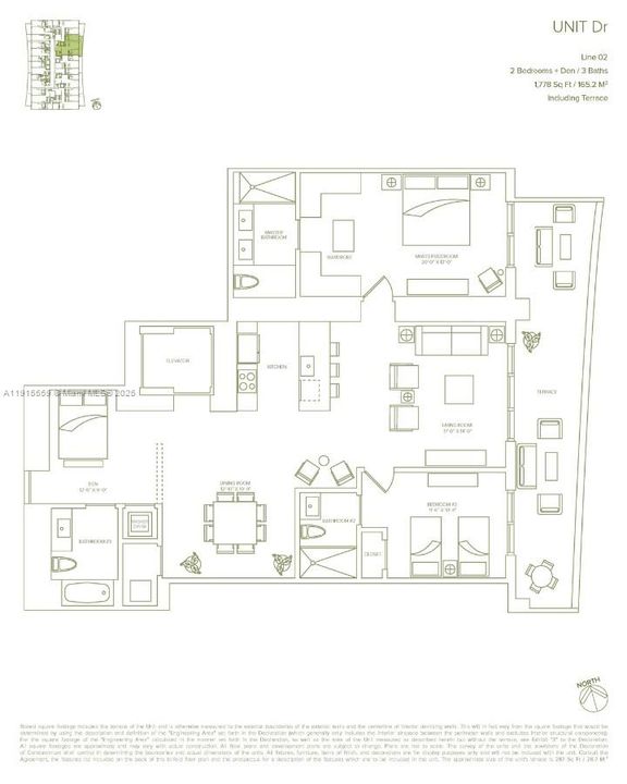 For Sale: $1,200,000 (2 beds, 3 baths, 1314 Square Feet)