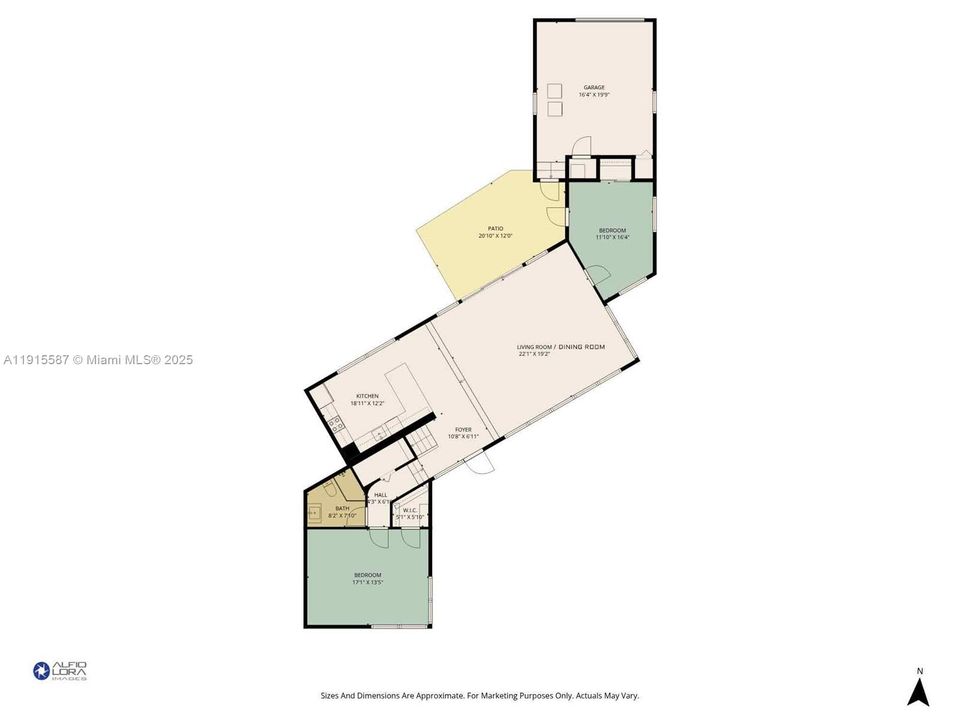 For Sale: $1,950,000 (3 beds, 2 baths, 1883 Square Feet)