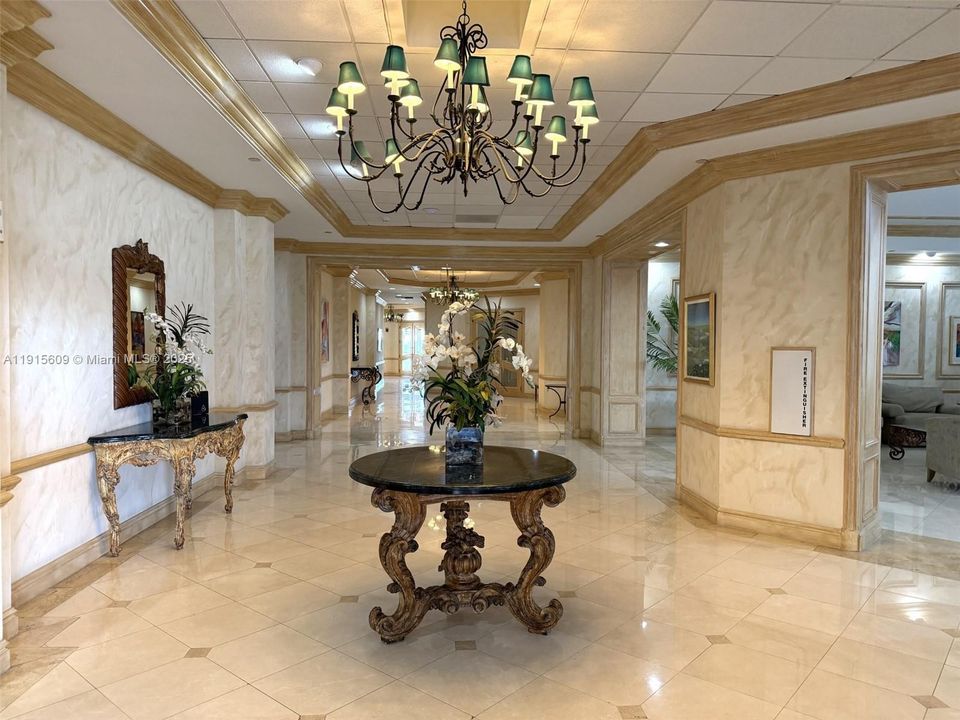 Lobby entrance