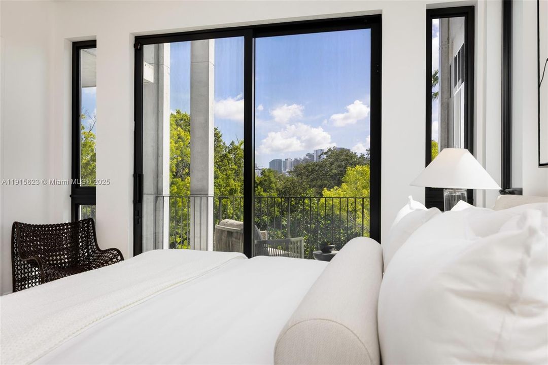 Skyline view from Primary Bedroom