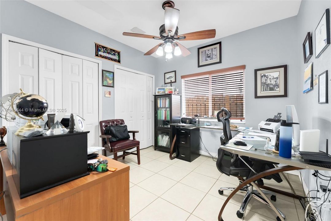 1st Floor Bedroom as Office