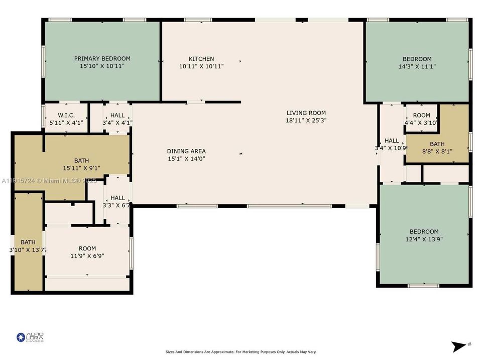 For Sale: $1,580,000 (4 beds, 2 baths, 2010 Square Feet)