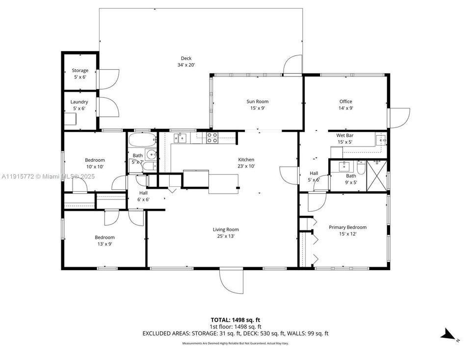 Active With Contract: $999,500 (3 beds, 2 baths, 1515 Square Feet)
