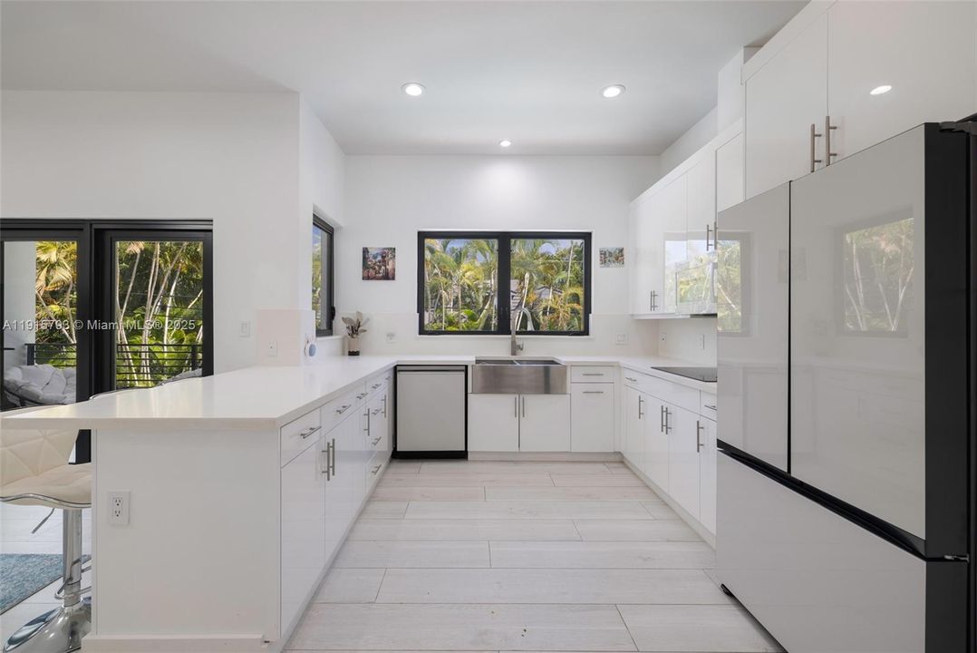 Second floor's kitchen