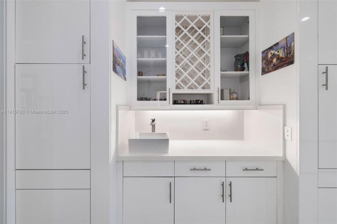 Second floor's kitchen