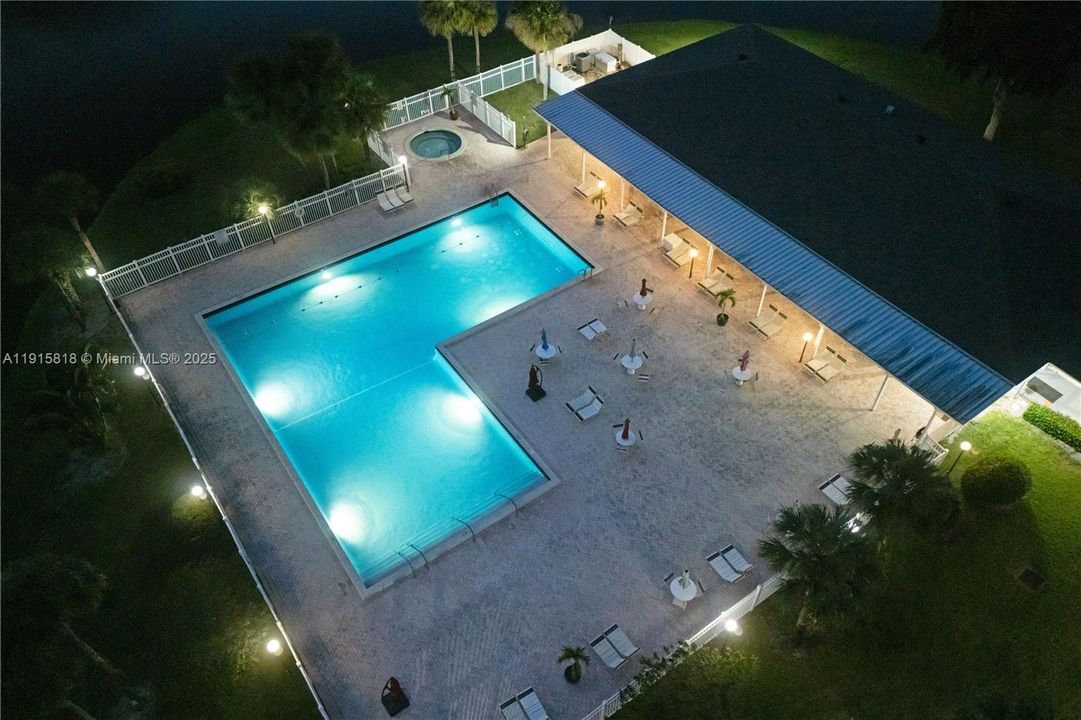 Clubhouse pool