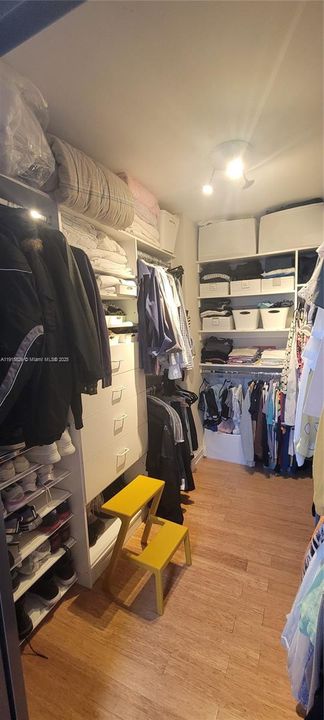 Master Bedroom - Walk in closet