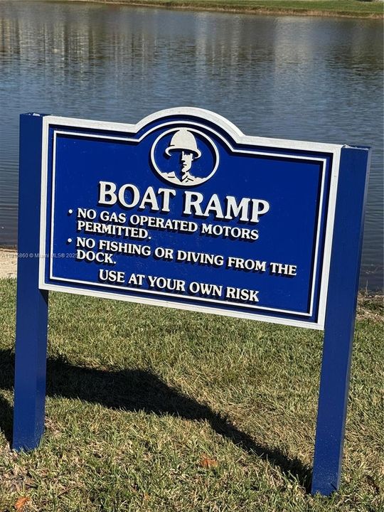 Boat ramp