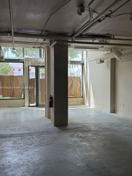 Looking from Rear towards front