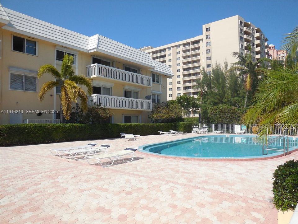 Second floor balcony over looking the pool, Gables Waterway and Cocoplum