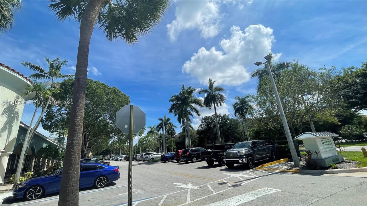 shops across complex