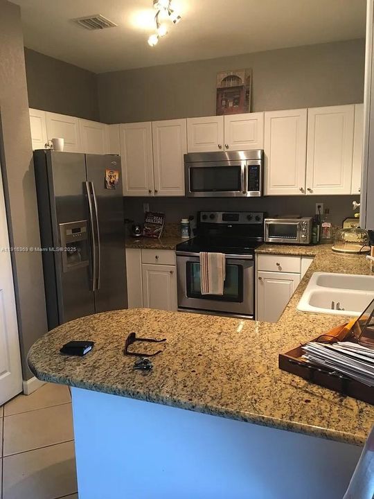 Lake view from Kitchen