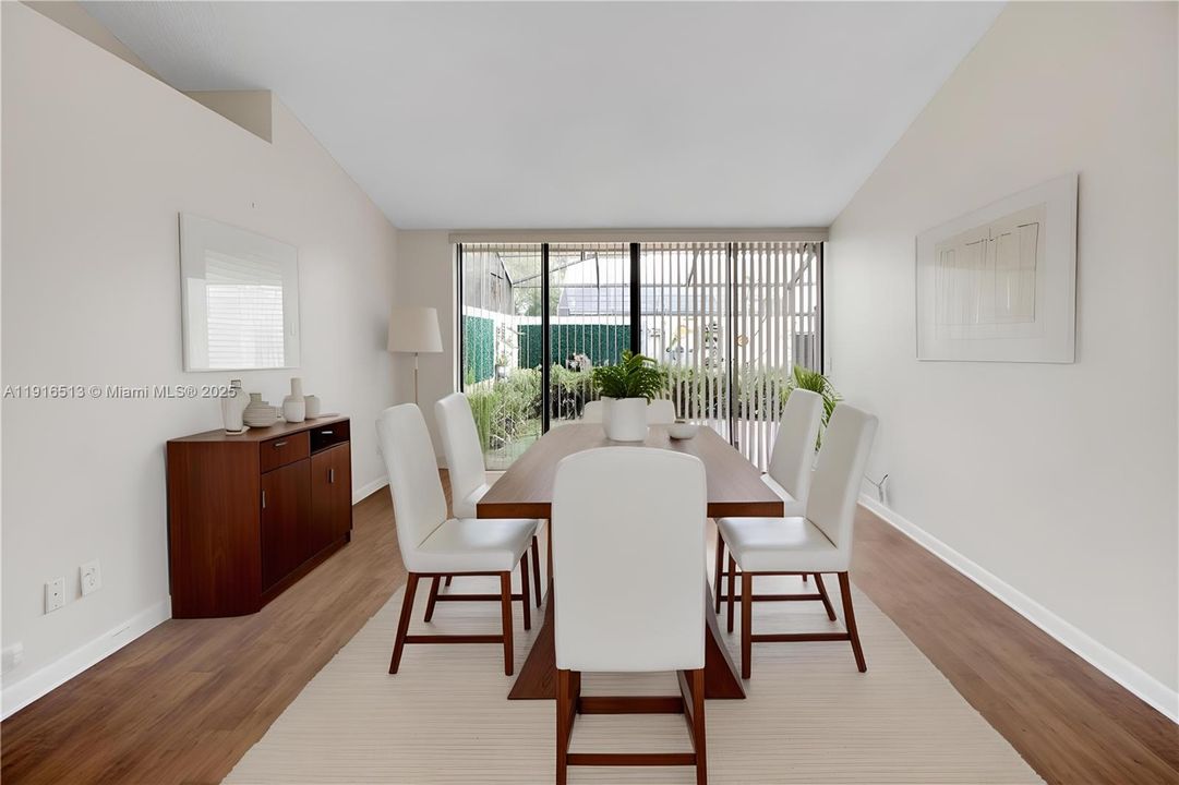 This space was staged using computer generated overlay tools.