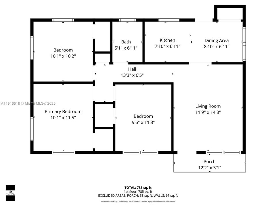 En Venta: $315,000 (3 camas, 1 baños, 888 Pies cuadrados)