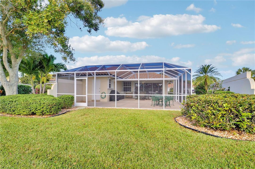Rear view of property from the lake
