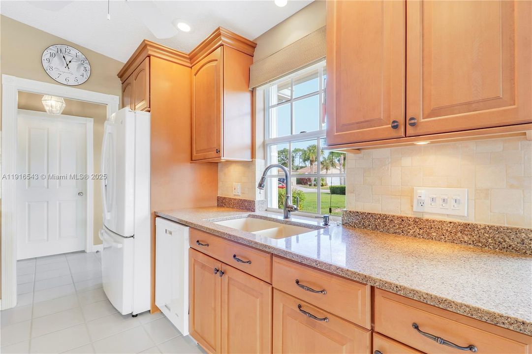 Tons of counter and prep space