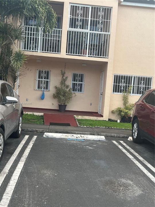 Assigned Parking Directly in front