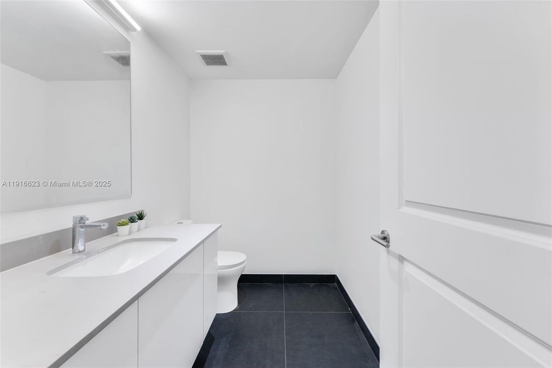 Guest second bathroom.