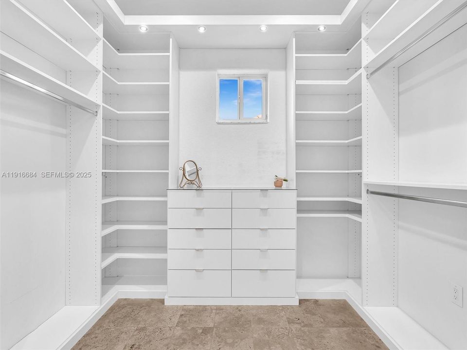 Primary walk in closet 2