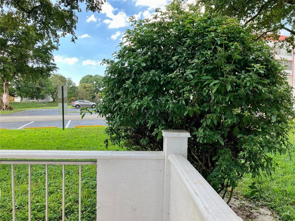 Sit outside & enjoy the weather!