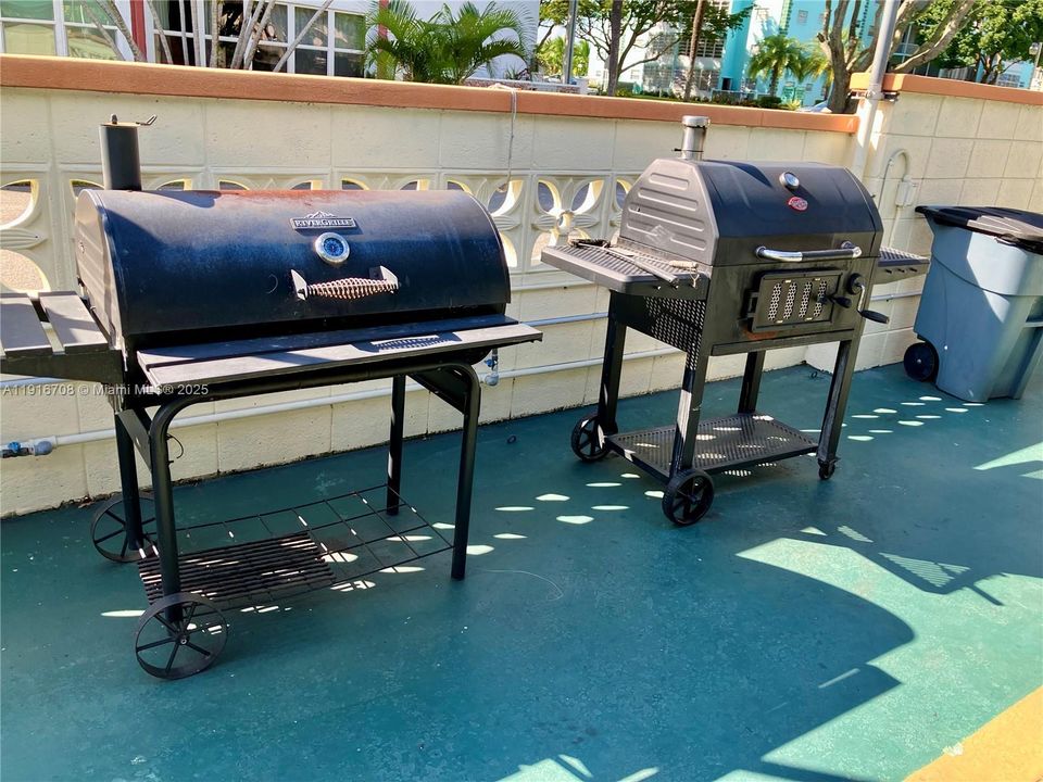 BBQ Area! Let's eat!