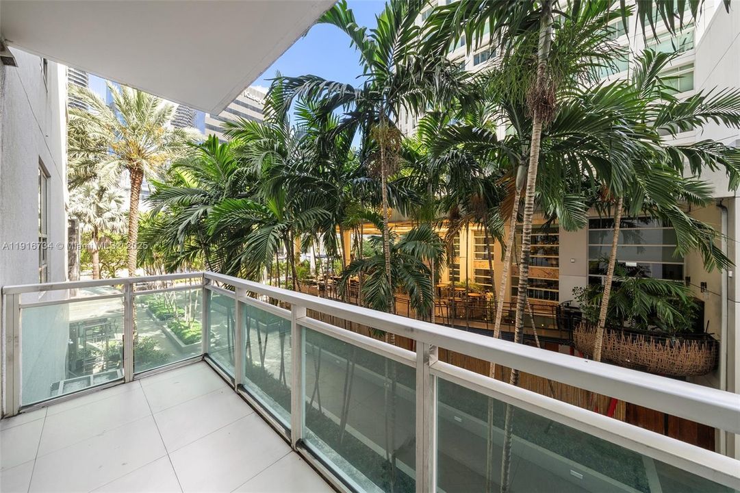 View from primary bedroom balcony