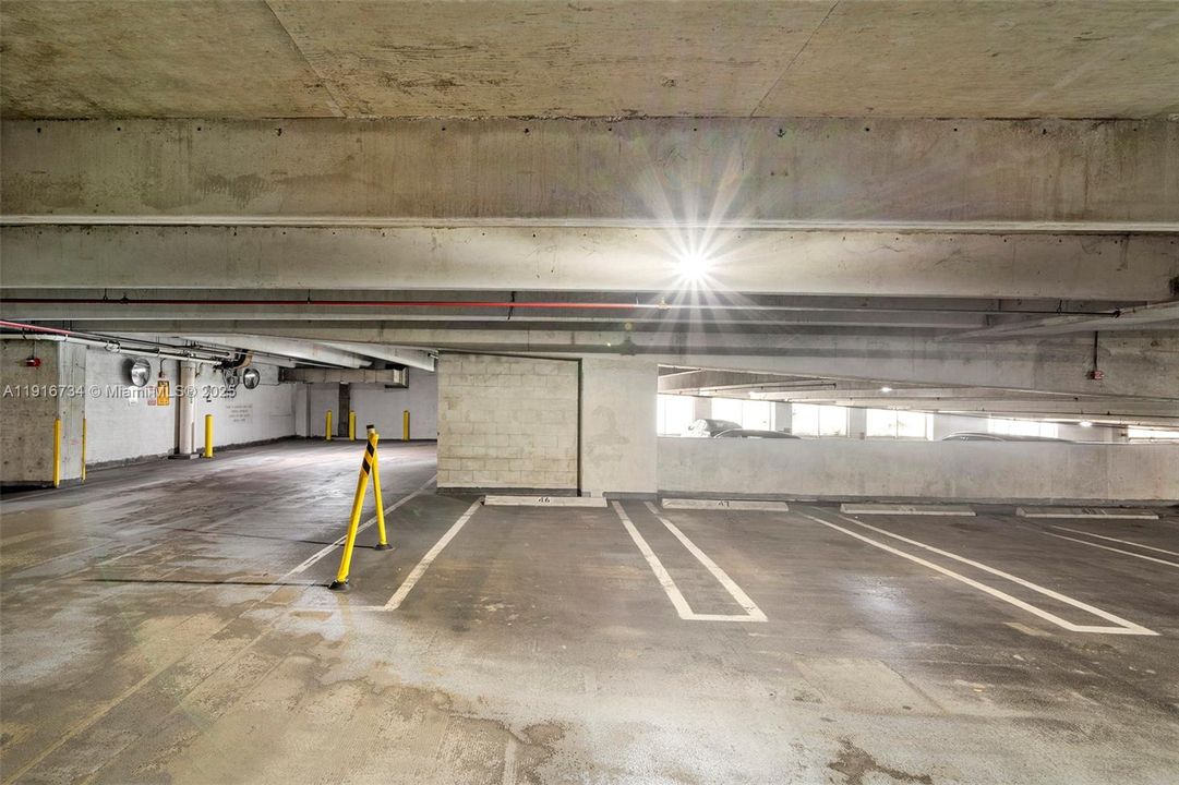 Assigned Parking Space on 2nd floor (same floor as unit) and close to elevator