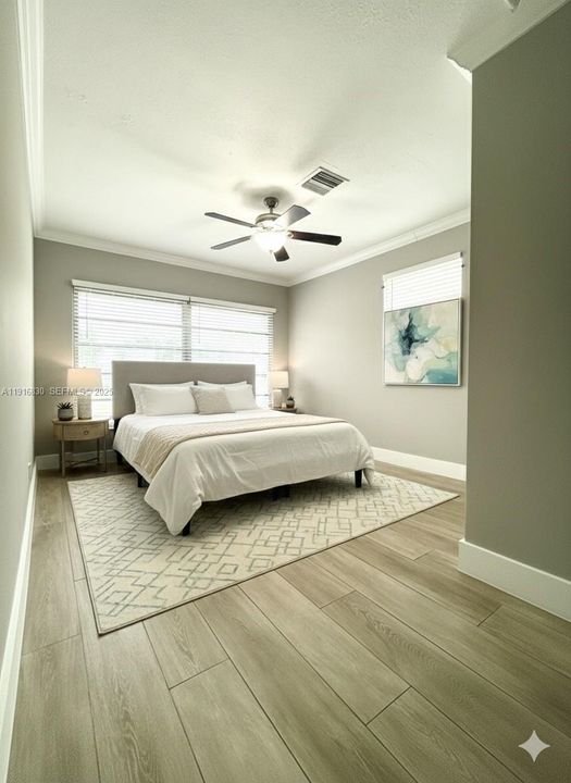 4th Bedroom also with ensuite bathroom. VIRTUALLY STAGED