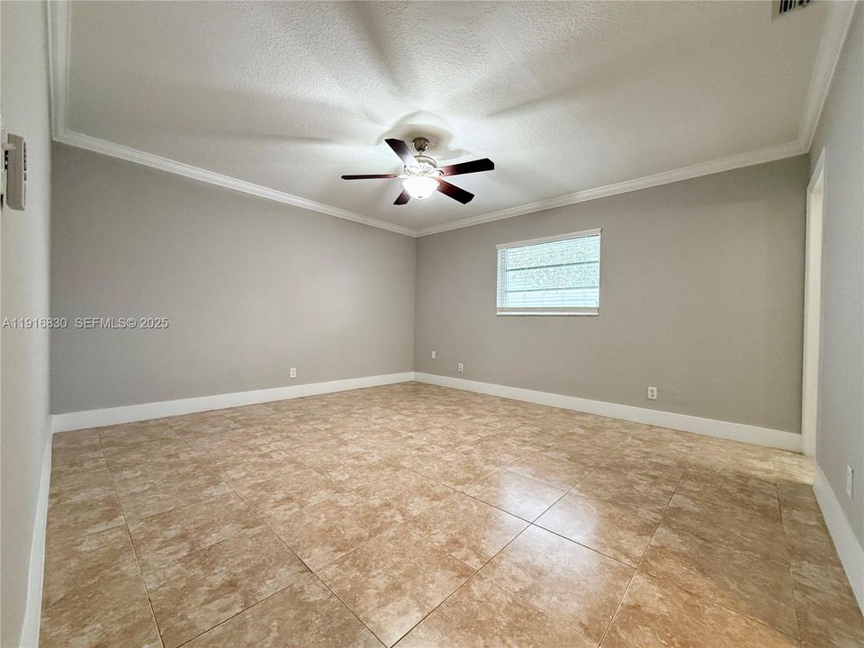 Master Bedroom with ensuite bathroom.