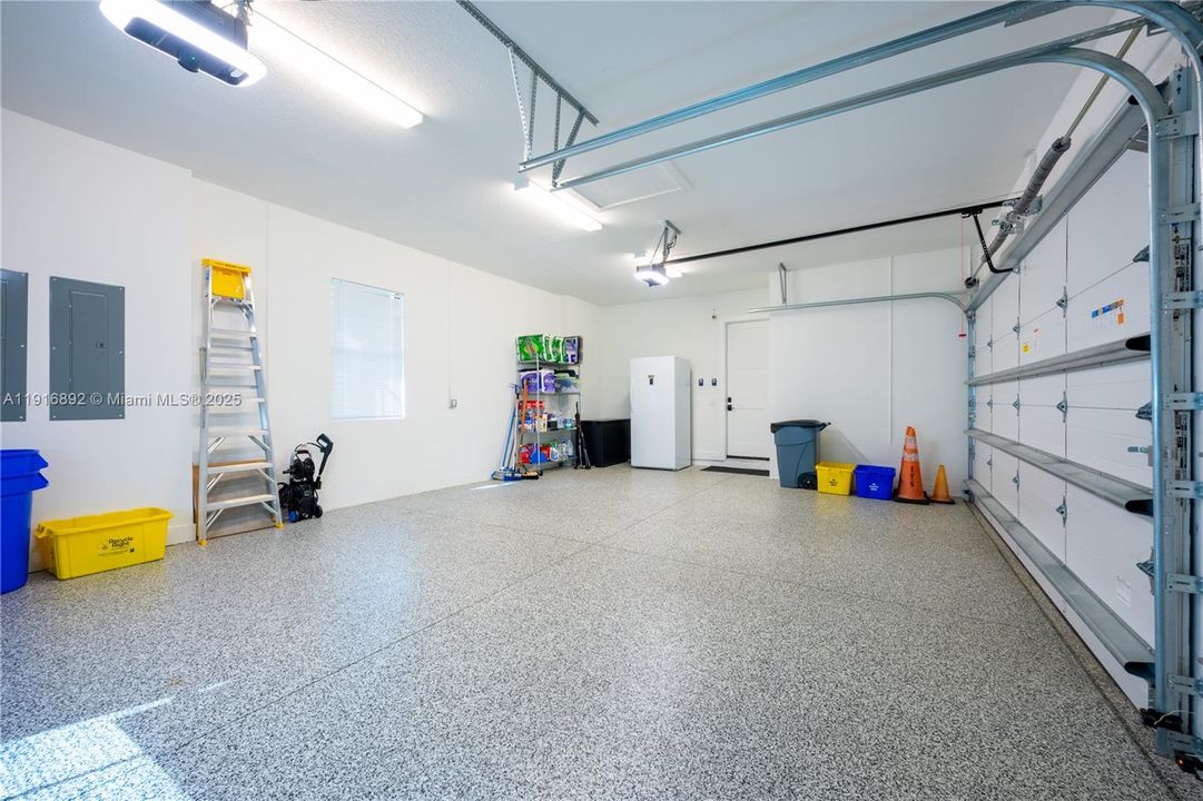 Showroom style garage