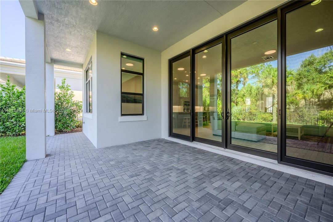 View of Family living from the Lanai