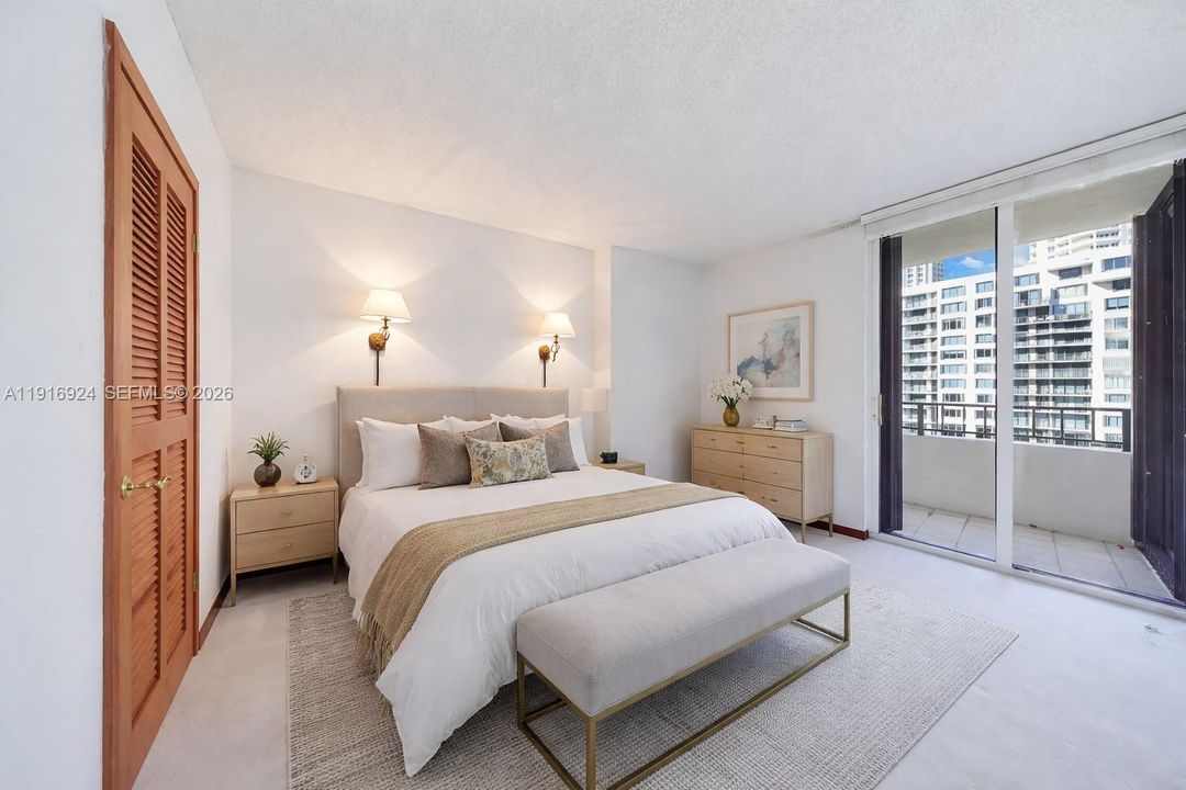 Virtually Staged 2nd Bedroom